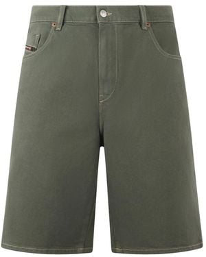 DIESEL Denim Shorts - Green
