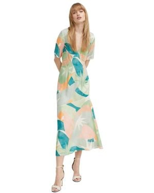 Never Fully Dressed Midi Dresses - Azul