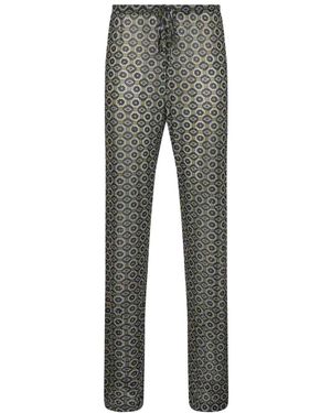 Dries Van Noten Slim-Fit Trousers - Gris