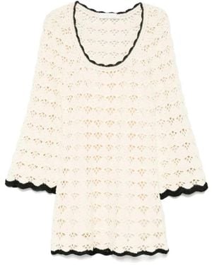 Zimmermann Short Dresses - Natural