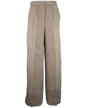 Paul & Shark Wide Trousers - Brown