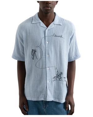 Edmmond Studios Short Sleeve Shirts - Blu