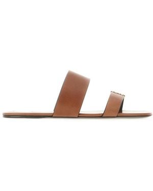 Saint Laurent Sliders - Brown