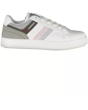Carrera Weiße sneakers mit kräftigen kontrasten