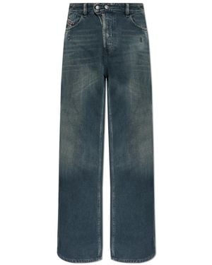 DIESEL Wide Jeans - Azul