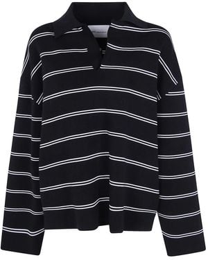 Ami Paris Polo Shirts - Schwarz