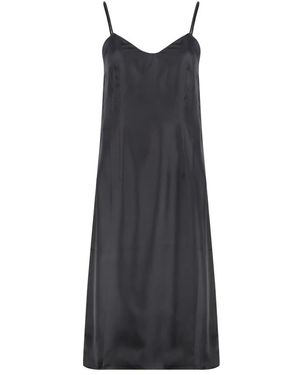 Prada Silk Mini Dress - Black