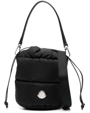 Moncler Stilvolle Eimer-Tasche Für Den Täglichen Gebrauch - Schwarz