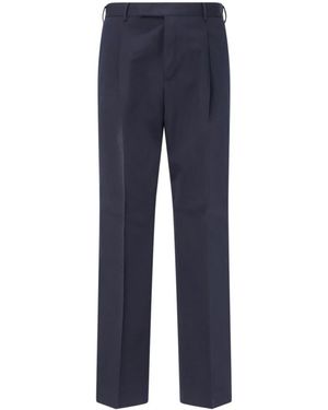 PT Torino Broeken ,Blauw ,Wol Quindici Broek