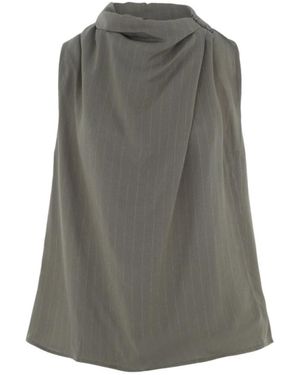 Margaux Lonnberg Bale Top - Grau