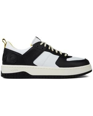 HUGO ロートップスニーカー オープンメッシュアッパー, ブラック HUGO Low-top sneakers for Men | Online Sale up to 43% off | Lyst