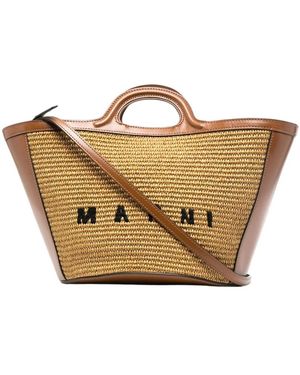 Marni Tote Bags - Metallic