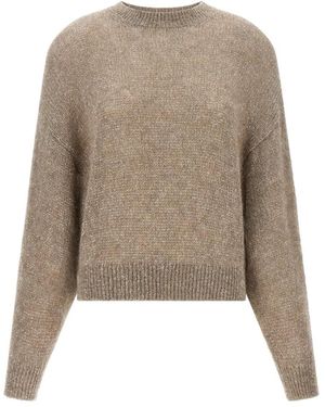 Brunello Cucinelli Round-Neck Knitwear - Brown