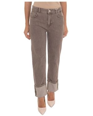 Pennyblack Straight Jeans - Gris
