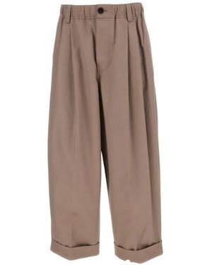 Marni Wide Trousers - Brown