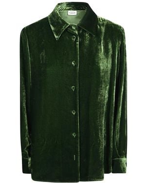 P.A.R.O.S.H. P.A.R.O..H. ,Overhemden ,Groen ,Camicia