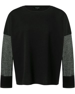 Comma, Round-Neck Knitwear - Noir