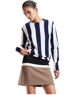 Cynthia Rowley Round-Neck Knitwear - Bleu