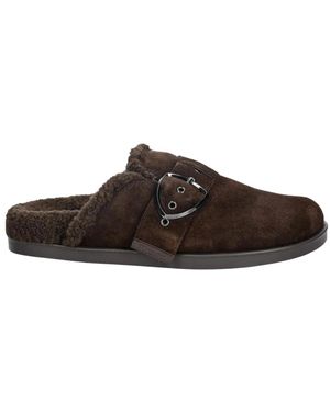 Blauer Slippers - Marrón