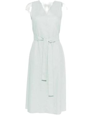 Calvin Klein Dress Pamea Linen - White
