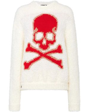 Philipp Plein Round-Neck Knitwear - Rojo