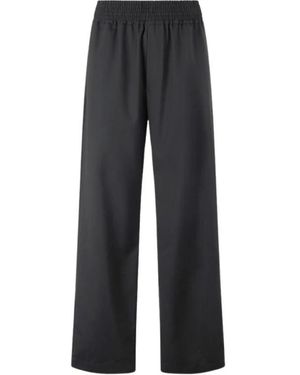 Roberto Cavalli Straight Trousers - Black