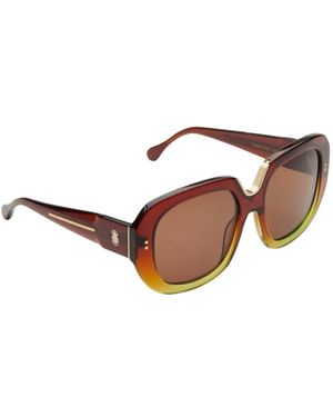 Claris Virot Sunglasses - Brown