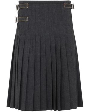 Prada Midi Skirts - Black