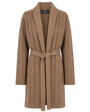 Max Mara Truien & Vesten ,Bruin ,Wol Quebec Cardigan