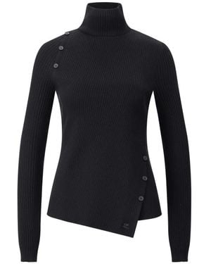 Courreges Turtlenecks - Noir