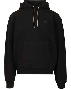 Burberry Knight Stamp Hoodie - Zwart