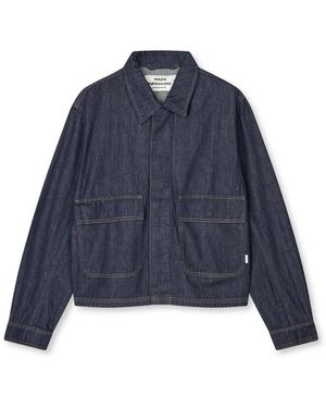 Mads Nørgaard Denim Jackets - Blu