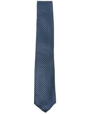 Canali Zijden Stropdas - Blauw