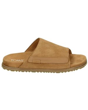 TOMS Herrensandalen Danila Cognac Wildleder - Braun