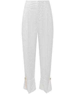 DARKPARK Tapered Trousers - White