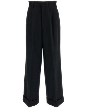 Junya Watanabe Weite Hosen - Schwarz