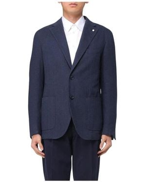 Luigi Bianchi Blazers - Blue