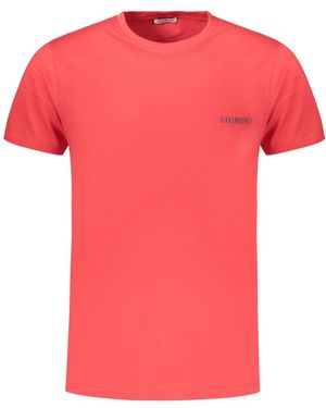Bikkembergs T-Shirt Met Korte Mouwen - Roze