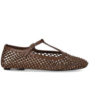 Strategia Ballerina Shoes - Brown