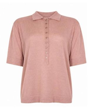 Seventy Tops ,Roze ,Polo Shirt