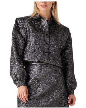 Notre-v Jassen ,Zwart ,Polyester Nv-Gratia Blouse