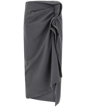 Dries Van Noten Midi Skirts - Gris
