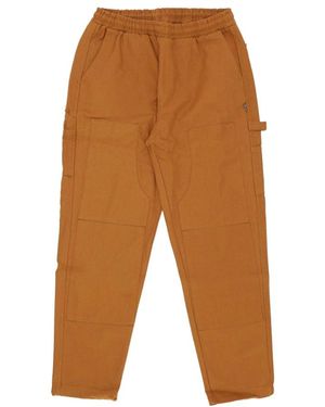 DOLLY NOIRE Slim-Fit Trousers - Brown