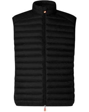 Save The Duck Jassen ,Zwart ,Leer Coats