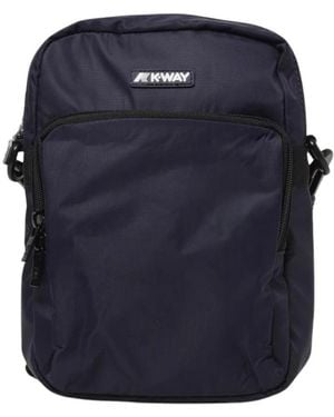 K-Way Messenger Bags - Blue