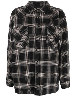 Washington DEE-CEE U.S.A. Jassen ,Veelkleurig ,As It Is Overshirt - Zwart
