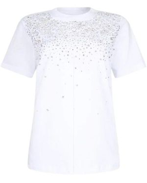 Liu Jo Tops ,Wit ,Midi Kleedjes
