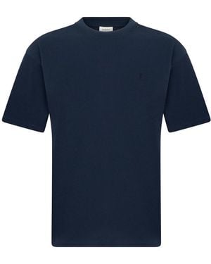 Saint Laurent T-Shirts - Blue