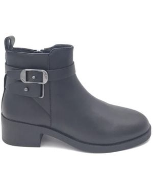 Stonefly Schoenen ,Zwart ,Leer Alicia 2 Enkel Laars - Blauw