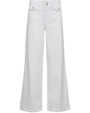 Mos Mosh Wide Jeans - Wit